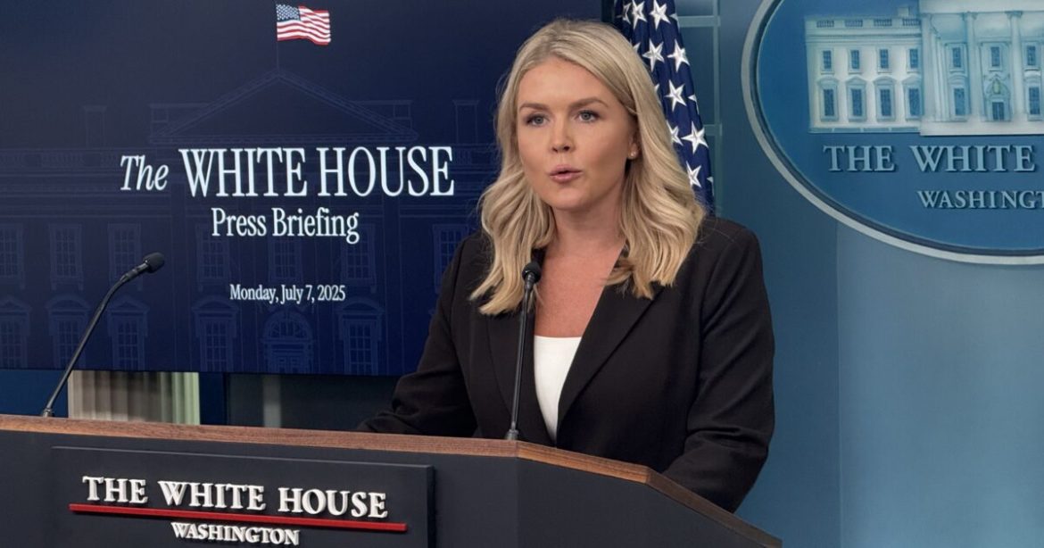WATCH LIVE: White House Holds Press Briefing as Schumer Shutdown Enters Day 3 – 1 PM ET