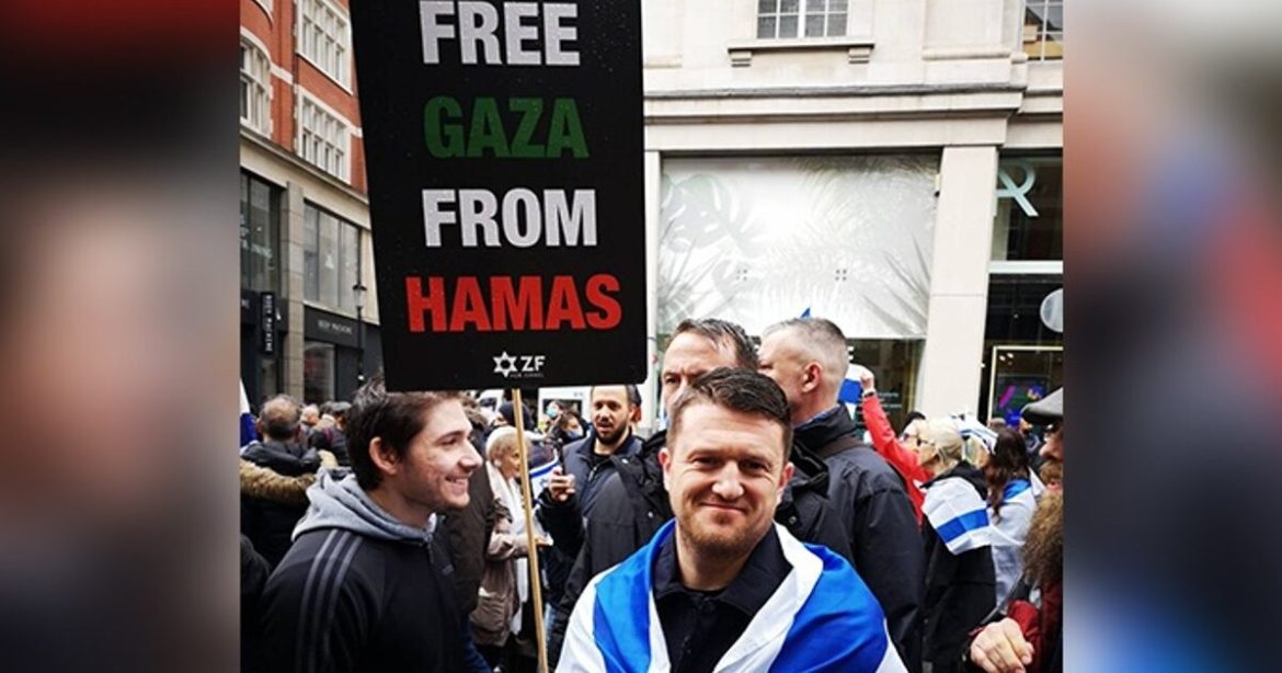 UK Mainstream MELTDOWN as Israeli Gov’t Invites Tommy Robinson to Holy Land